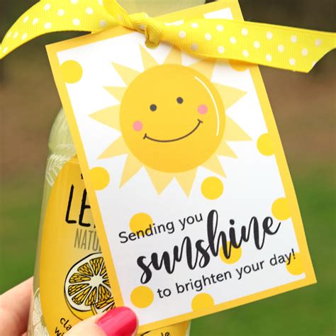 Bag Of Sunshine Printable